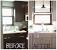 Grey Painted Cabinets Before And After