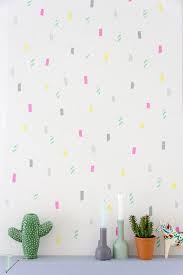 It's pretty self explanetory but for more detailed insructions go here. 10 Wonderful Washi Tape Wall Decor Ideas That Look Amazing