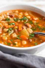 One Pot Healthy Minestrone Soup In 2020 Vegetarian Minestrone Soup One Pot Vegetarian Healthy Soup Recipes
