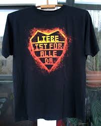 Vtg Rammstein Liebe Ist Fur Alle Da Rare Der Shirt Large Schwarz Shirts Vintage Shirts Mens Tops
