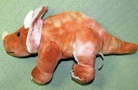 17 Dinosaur Triceratops Plush Tan Stuffed Animal Toy Midwood Brands Lovey Mid 17 Dinosaur Tricerat Monkey Stuffed Animal Pet Toys Plush Stuffed Animals
