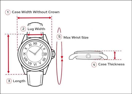 Lug Watch Case Size Means A Step By Step Guide To Find The The Right Watch  Size For Your Wrist