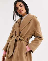 Max mara belted camel hair coat ($3590). Other Stories Tie Waist Wool Coat In Camel Brown Codipop