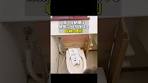 予算35万円！収納棚付きトイレにリフォームした結果 #shorts ...