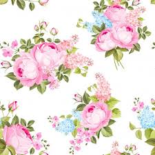 Elegant Seamless Rose Pattern In 2020 Vector Flowers Cherry Blossom Vector Pink Peonies Background