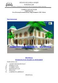 Maybe you would like to learn more about one of these? Contoh Proposal Pengajuan Dana Renovasi Masjid Doc Berbagi Contoh Proposal