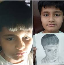 1st procreate self portrait I love the smudge tool xx