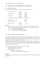 How to calculate the selling price is one of the most strategic challenges that exist in a company. Pdf 2 Exercises Topic 2 Costing Method I Partial Costing Laia Castella Torrella Academia Edu