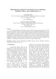 Pdf Idef Diagrams And Petri Nets For Business Process Modeling Suitability Efficacy And Complementary Use