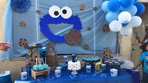 Cookie Monster Theme Candy Table Cookie Monster Party Cookie Monster Birthday Party Cookie Monster Party Decorations