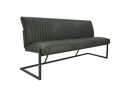Mix and match dining benches with chairs for an eclectic take, or opt for seating of the same style to keep it uniform. Dining Bench Texas 170 Cm Yacht Leather Metal Army Green Chairs Sofas Henk Schram Meubelen