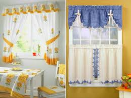 Es un detalle muy lindo que las ventanas o armarios de tu cocina tenga una cortina. Estilos De Cortinas Para La Cocina