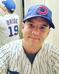 Repping my cubbies at work today, down in this Florida heat. Hopefully this  good luck Hawaiian shirt brings a W over skenes and the puddle pirates.  #GoCubsGo