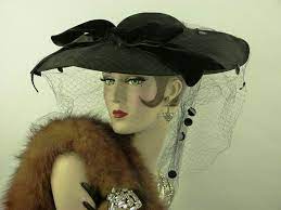 Pin On Aged And Vintage Ladies Hats Love