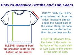 kids scrubs and lab coats size and color chart kids scrubs