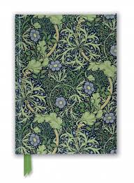 William morris was a british textile designer, poet, artist, novelist, translator and socialist activist associated with the british arts an. William Morris Seaweed Wallpaper Design Foiled Journal Flame Tree Publishing
