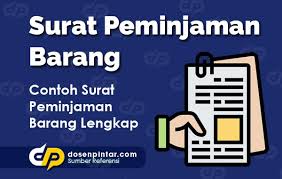 We did not find results for: Contoh Surat Peminjaman Barang Lengkap Dosenpintar Com