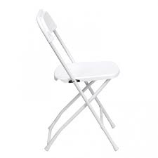 Gsc padded folding chair in black (7) $17 and. White Plastic Folding Chair Riverside Ca Party Rentals