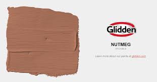 nutmeg paint color glidden paint colors