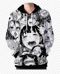 Ahegao Hoodie Vapor95 Ahegao Png Free Transparent Png Images Pngaaa Com
