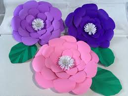 Flor gigante, flor de papel gigante, rosa de papel, flores de papel scrapbook, borboleta de papel de seda. Flor De Papel Para Decoracao 30 Cm Unid No Elo7 Art Papeis B95125