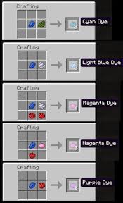 Where do you get blue dye in minecraft? Mining Ores And Other Materials In Minecraft 12 Steps With Pictures Instructables