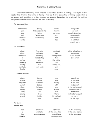 Essay Writing Linking Words Writing Center 24 7