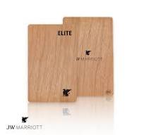 Wooden JW Marriott hotel Key Card