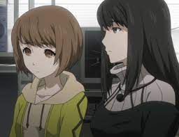 Is Fubuki based off Chie Satonaka? They both look really similar and even  have long black haired friends : r/steinsgate