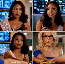 Theflash 4x05 Girls Night Out Iris Cecile And Felicity Supergirl And Flash The Flash The Flash Season