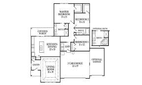 Master bedroom floor plan bath walk. Ranch Homes Taos Fall Creek Homes