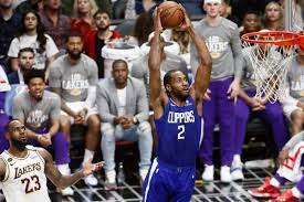 Kawhi leonard's powerful putback dunk from all angles. La Clippers Highlights Enjoy Watching Kawhi Leonard Dunk Clips Nation