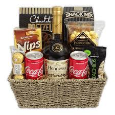 hennessy and e gift basket