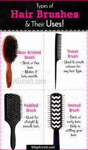 For all price points, hair types, and styles, use this hair brush guide to figure out which tool needs a spot on your vanity. Hair Brush Types A Complete Guide To Hair Brushes And Its Uses