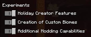 Digital copies of minecraft on xbox, windows 10, and android devices are all eligible for some experimental goodies. Scott Eckosoldier On Twitter New Experimental Features Experiments In The Pre World Menu Let S Hope This Means All Bedrock Versions Can Enjoy Testing In The Near Future Not Currently Useable In Beta Https T Co Ldoowg116c