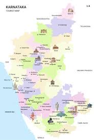 Indian railways safety security punctuality. Karnataka Travel Map Tour Map Guide