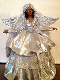 Black Angel Christmas Tree Topper Silver Christmas Angel Tree Top African By Divineangelshop On Etsy 65 00 Christmas Tree Angel Angel Christmas Tree Topper Christmas Tree Tops