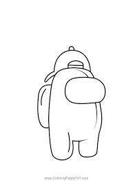Teenage coloring pages free printable. Cap Among Us Coloring Page For Kids Free Among Us Printable Coloring Pages Online For Kids Coloringpages101 Com Coloring Pages For Kids