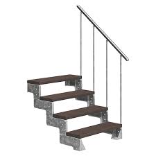 Eine einlagige verarbeitung ist dabei bis 15 mm möglich und eine mehrlagige verarbeitung bis 30 mm. Dolle Aussentreppe Gardentop Trimax Breite 80 Cm 4 Stufen Farbe Stufen Dunkelbraun Geschosshohe 72 88 Cm Bauhaus