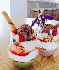 Three journey café in cheras, kuala lumpur, recently introduced their beautiful desserts, including their unique glaze dessert. Cups Cafe Cheras Traders Square Facebook