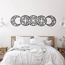Find the perfect decorative accents at hayneedle, where you can buy online while you explore our room designs and curated looks for tips, ideas & inspiration to help you along the way. Buy Moon Phase Wall Hanging Lunation Moon Wooden Wall Art Wooden Bohemian Moon Set Of 5 Moon Phase Hippie Decor Mandala Moon Decor Online In Indonesia B098q72m5f