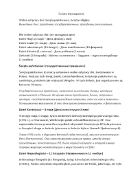 Календарь событий 3 мая 2021 года: Prazdniki V Polshe