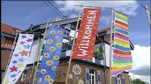 fahnen selber machen gunstige deko fur den garten ratgeber sat 1 deko balifahne garten