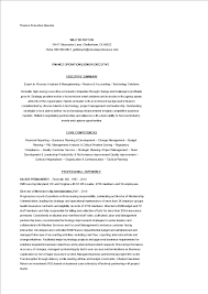 A resume summary statement usually comes right after a job seeker's contact info and before other resume sections such as skills and work experience. Finance Executive Resume Templates At Allbusinesstemplates Com