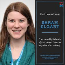 Meet Sarah Elgart: Feminist, Yale graduate, LGBT advocate, healthcare  professional and Hadassah member. Read Sara's full story here-->  http://bit.ly/2rpIV7b May is #Hadassah Nurses Appreciation Month! Join us  each week as we spotlight