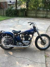 1950 Triumph Thunderbird Pre Unit 6t Projects Motorcycle For Sale Via Rocker Rocker Co Triumph Thunderbird Triumph Bikes Vintage Cafe Racer