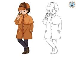 This collection includes color by number pages, mandalas, hidden picture activity pages and more! Detective Coloring Pages Coloring Data Charter