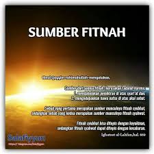 Sumber Fitnah Hawa Nafsu
