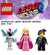 The Lego Movie 2 Introducing Queen Watevra Wa Nabi Mini Figs Only Sweet Mayhem Lego Movie Lego Movie 2 Lego Movie Party