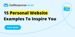 They're used to gather information about the pages you visit and how many clicks you need to accomplish a task. 15 Personal Website Examples To Inspire You Getresponse